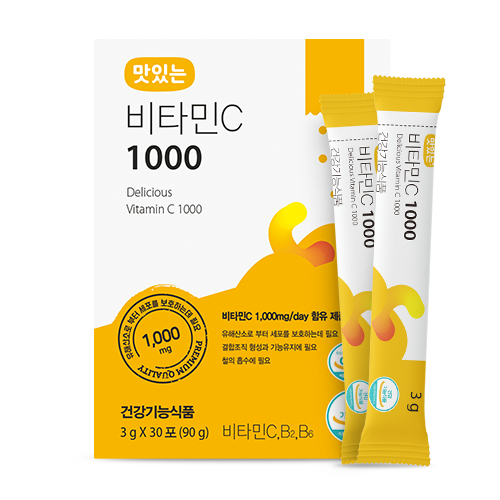 맛있는 비타민C 1000 30포 1개 (1개월분)